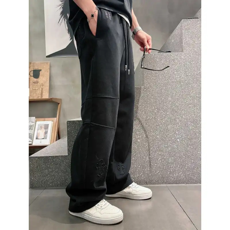 Chrome Hearts Pants for Chrome Hearts long pants for men #A60787
