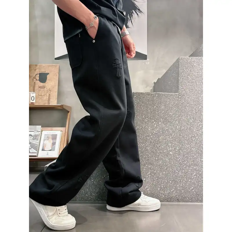 Chrome Hearts Pants for Chrome Hearts long pants for men #A60794