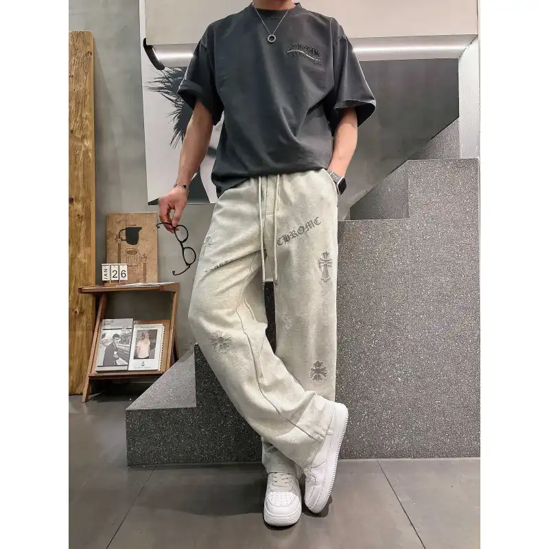 Chrome Hearts Pants for Chrome Hearts long pants for men #A60793