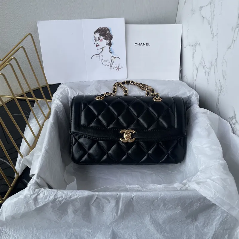 Chanel Classic Quilted Flap Bags in Assorted Colors With Chain Straps Bag size:13×21×6cm #A54037
