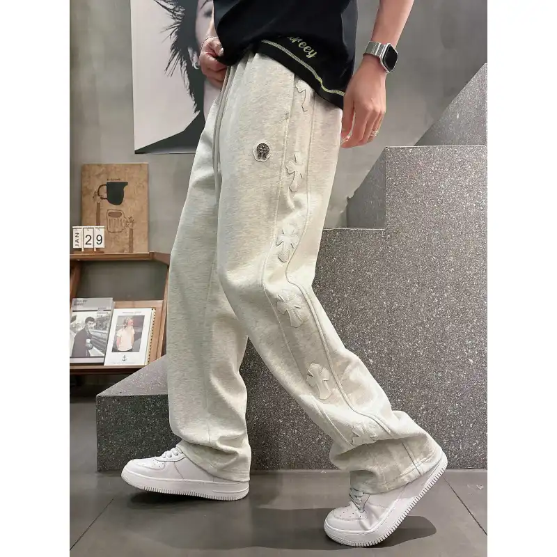 Chrome Hearts Pants for Chrome Hearts long pants for men #A60781