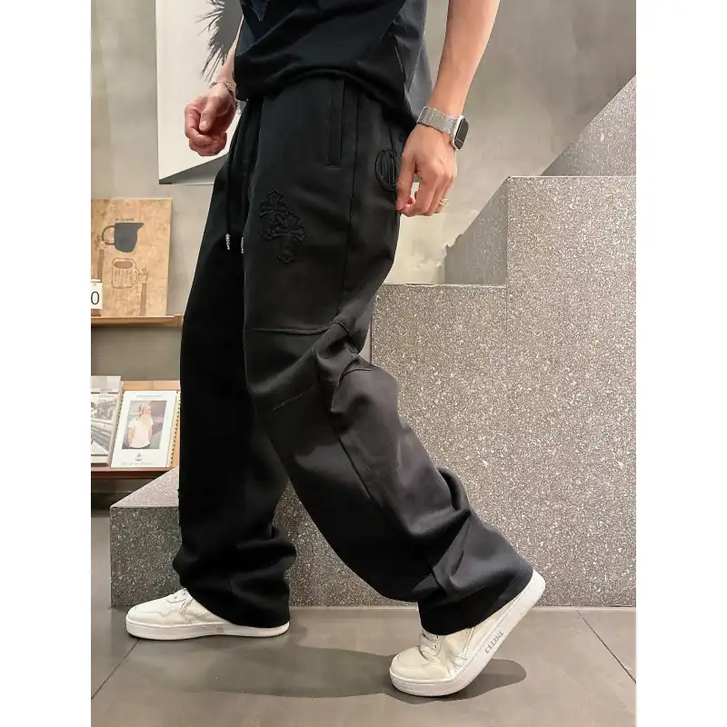 Chrome Hearts Pants for Chrome Hearts long pants for men #A60787