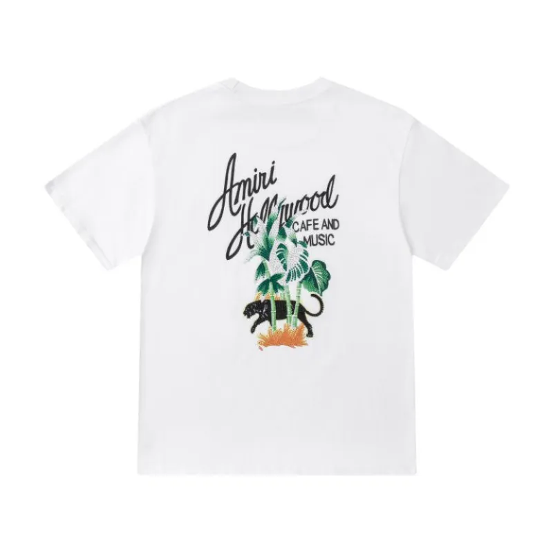 Amiri T-shirts Black/White #A51180