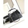 Chanel Quilted Leather Tote With Gold Chain Strap And Iconic CC Logo size:36×24×12cm #A54381