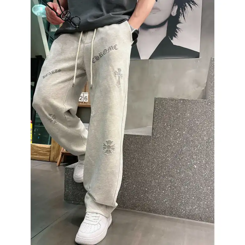 Chrome Hearts Pants for Chrome Hearts long pants for men #A60793