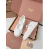 Miu Miu Womens Soft Leather Mary Jane Sneakers #A66066
