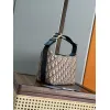 Dior Jett Vintage Oblique Jacquard Shoulder Bag Gold CD Buckle Mini Underarm Handbag #A65968