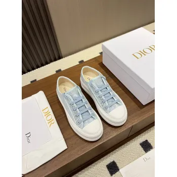 Dior Womens Oblique Embroidered Mesh Sneakers #A66051