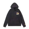 AMIRI Black Hoodie With Vintage Pegasus Graphic And Distressed Finish #A54435 AMIRI Black Hoodie With Vintage Pegasus Graphic And Distressed Finish #A54435