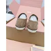Miu Miu Womens Rhinestone Embroidered Canvas Sneakers #A66082