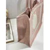 Dior Toile de Jouy Garden Embroidery Canvas Book Tote Bag #A65911 Dior Toile de Jouy Garden Embroidery Canvas Book Tote Bag #A65911