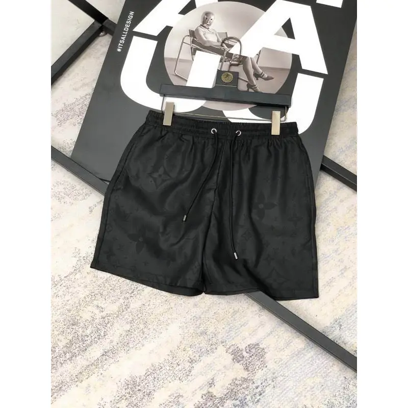 Louis Vuitton Beach Short for men Black #A47926