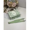 Dior Toile de Jouy Garden Embroidery Canvas Book Tote Bag #A65913