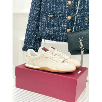 Gucci Mens Shift Series Retro Suede and Tech Fabric Sneakers #A66057
