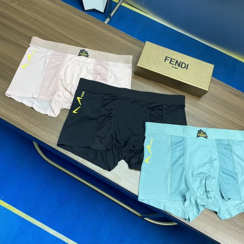 Fendi underwear 3 pairs per box #A65836 Fendi underwear 3 pairs per box #A65836