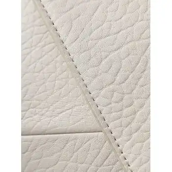 YSL 769307 LE Envelope Off-White Lambskin Fold Clutch Evening Handbag #A65995
