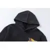 AMIRI Black Hoodie With Vintage Pegasus Graphic And Distressed Finish #A54435 AMIRI Black Hoodie With Vintage Pegasus Graphic And Distressed Finish #A54435