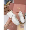 Miu Miu Womens Soft Leather Mary Jane Sneakers #A66069