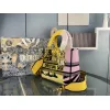 D-ior Lady D - Lite Bag With Vibrant Pink And Artistic Embellishments size:24×20×11cm #A53709 D-ior Lady D - Lite Bag With Vibrant Pink And Artistic Embellishments size:24×20×11cm #A53709