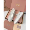 Miu Miu Womens Soft Leather Mary Jane Sneakers #A66070
