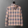 Burberry Mens Checkered Hooded Jacket #A54239