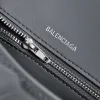 Balenciaga Hourglass Croc Embossed Handbag 23x10x24cm #A64981