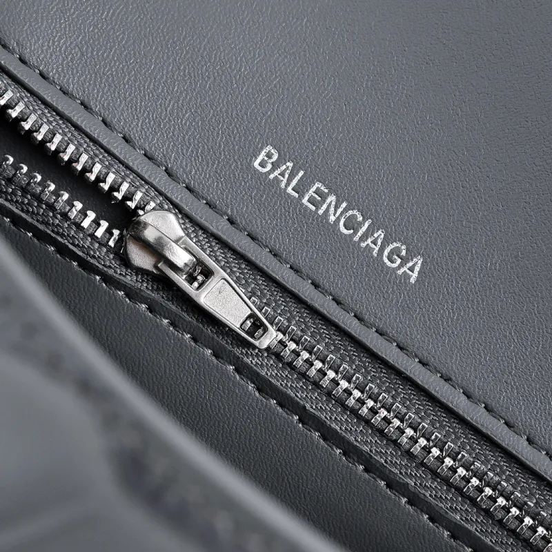 Balenciaga Hourglass Croc Embossed Handbag 23x10x24cm #A64981