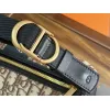 Dior Jett Vintage Oblique Jacquard Shoulder Bag Gold CD Buckle Mini Underarm Handbag #A65968