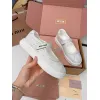 Miu Miu Womens Soft Leather Mary Jane Sneakers #A66070