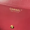 Chanel AS6231 Maxi Airport Classic Flap Bag Caviar Leather Gold CC Hardware Shoulder Handbag #A65956