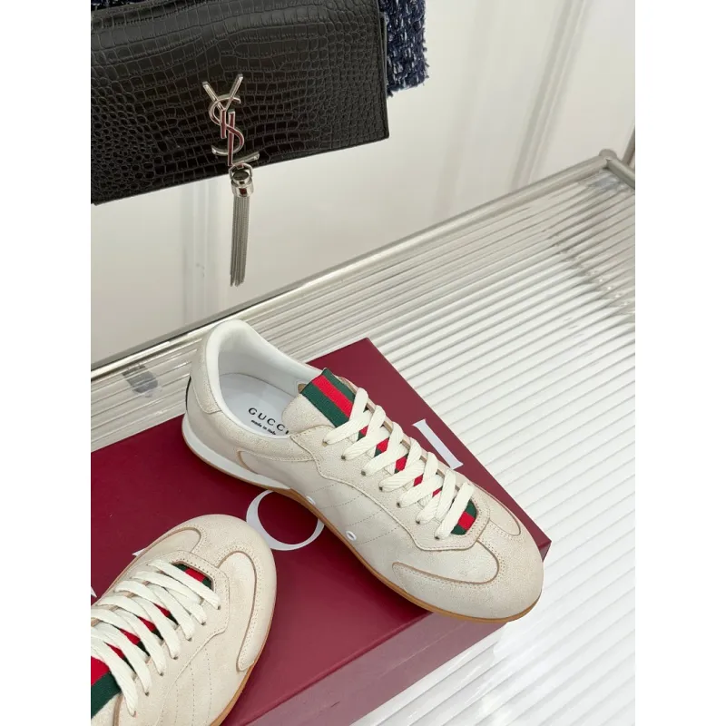 Gucci Mens Shift Series Retro Suede and Tech Fabric Sneakers #A66057 Gucci Mens Shift Series Retro Suede and Tech Fabric Sneakers #A66057