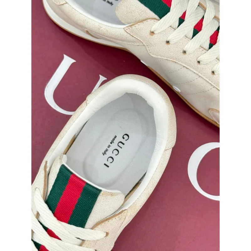 Gucci Mens Shift Series Retro Suede and Tech Fabric Sneakers #A66057 Gucci Mens Shift Series Retro Suede and Tech Fabric Sneakers #A66057