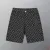 Louis Vuitton Black Denim Print Shorts #A52983