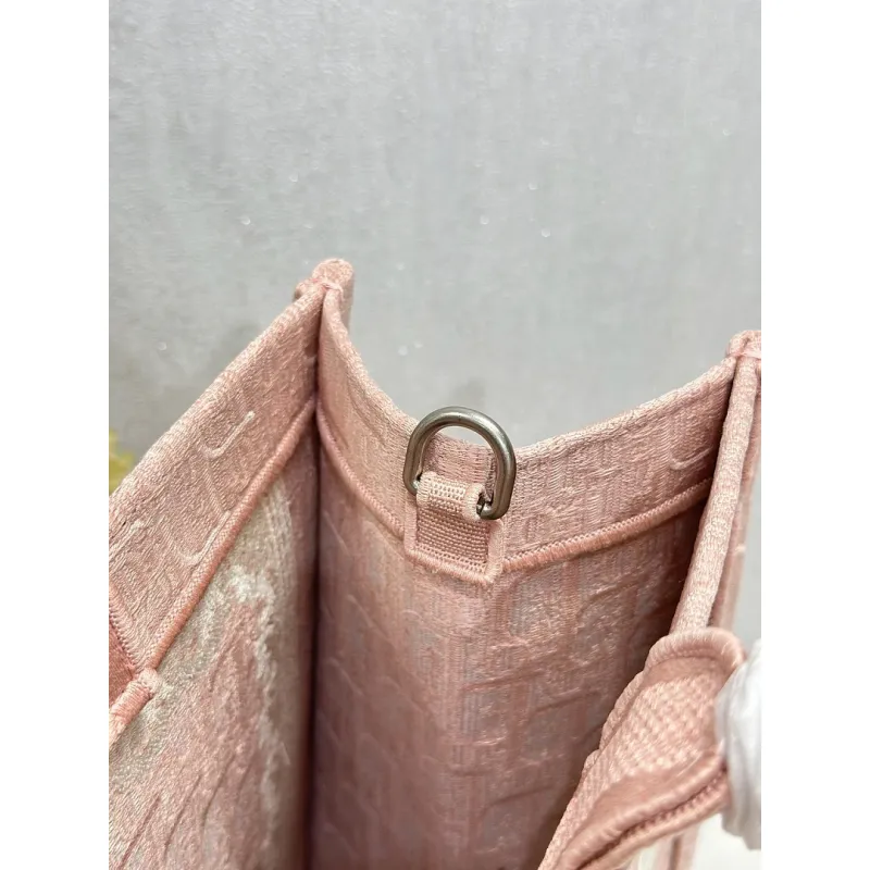 Dior Toile de Jouy Garden Embroidery Canvas Book Tote Bag #A65911 Dior Toile de Jouy Garden Embroidery Canvas Book Tote Bag #A65911