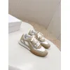 Dior Womens Early Spring Premium Suede and Leather Sneakers #A66047 Dior Womens Early Spring Premium Suede and Leather Sneakers #A66047