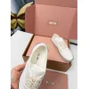 Miu Miu Womens Retro Calfskin Leather Ballet Flats #A66079 Miu Miu Womens Retro Calfskin Leather Ballet Flats #A66079