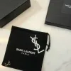 Saint Laurent YSL Logo Monogram Designer Brooch Pin #A65947 Saint Laurent YSL Logo Monogram Designer Brooch Pin #A65947