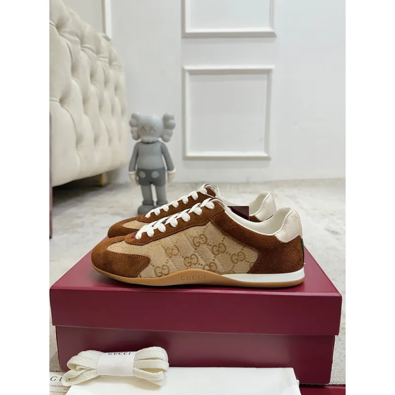 Gucci Mens Shift Series Retro Suede and Tech Fabric Sneakers #A66058 Gucci Mens Shift Series Retro Suede and Tech Fabric Sneakers #A66058