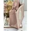 Dior Toile de Jouy Garden Embroidery Canvas Book Tote Bag #A65911 Dior Toile de Jouy Garden Embroidery Canvas Book Tote Bag #A65911