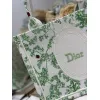 Dior Toile de Jouy Garden Embroidery Canvas Book Tote Bag #A65913