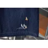 Louis Vuitton Lettering embroidered denim shorts #A52982