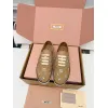 Miu Miu Womens Rhinestone Embroidered Canvas Sneakers #A66082