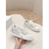 Dior Womens Early Spring Premium Suede and Leather Sneakers #A66045 Dior Womens Early Spring Premium Suede and Leather Sneakers #A66045