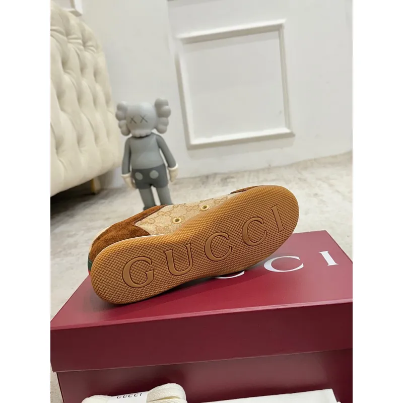 Gucci Mens Shift Series Retro Suede and Tech Fabric Sneakers #A66058 Gucci Mens Shift Series Retro Suede and Tech Fabric Sneakers #A66058
