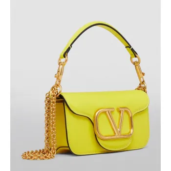 valentino GARAVANI Leather Locó Top-Handle Bag #A30128
