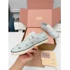 Miu Miu Womens Rhinestone Embroidered Canvas Sneakers #A66083 Miu Miu Womens Rhinestone Embroidered Canvas Sneakers #A66083