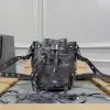 Balenciaga Bucket Bag Metallic Leather Studded Details Edgy Urban Style size:15×17×19cm #A54207