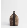 Dior Jett Vintage Oblique Jacquard Shoulder Bag Gold CD Buckle Mini Underarm Handbag #A65968