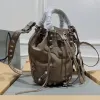 Balenciaga Bucket Bag Burgundy Leather Studded Edges A Bold Fashion Statement size:30×23×17cm #A54208