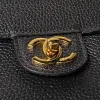 Chanel AS6231 Maxi Airport Classic Flap Bag Caviar Leather Gold CC Hardware Shoulder Handbag #A65956